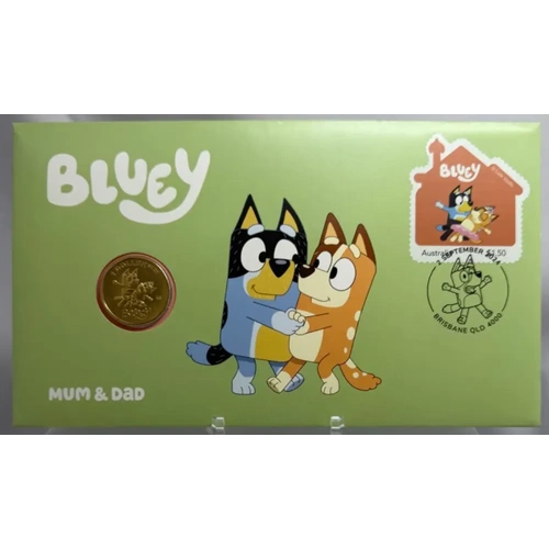 2024 1 Dollar PNC Bluey - Mum & Dad