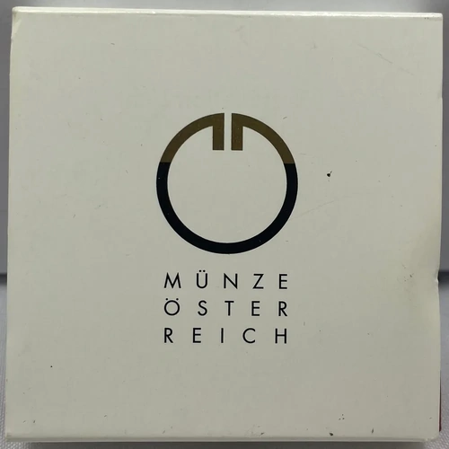 Austria 2008 Bimetallic 25 Euro Coin Niobium Faszination Licht