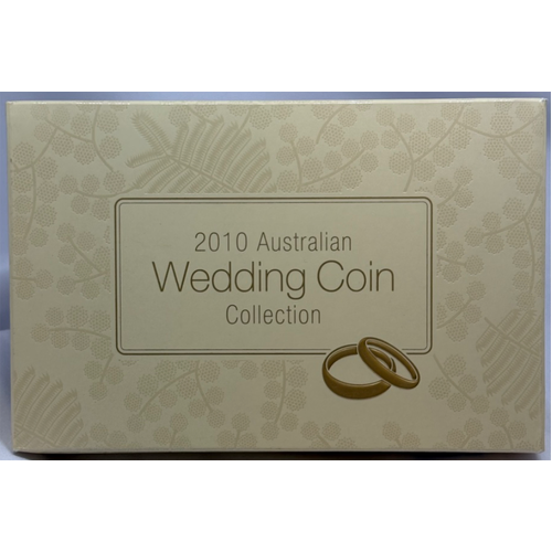 2010 Wedding Coin Set Damaged Packaging