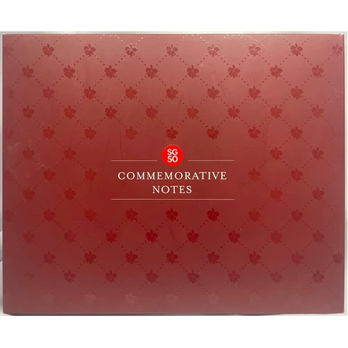 Singapore 2015 SG50 Commemorative Banknote Folder