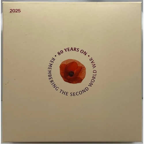 2025 Silver 2 Dollar Proof Coin C Mintmark Remembrance Day