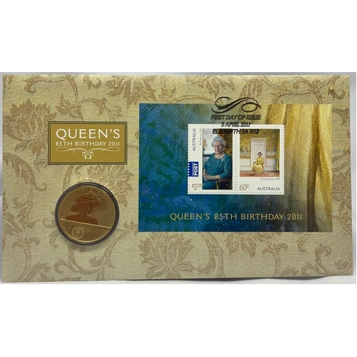 2011 1 Dollar PNC Queen's 85th Birthday