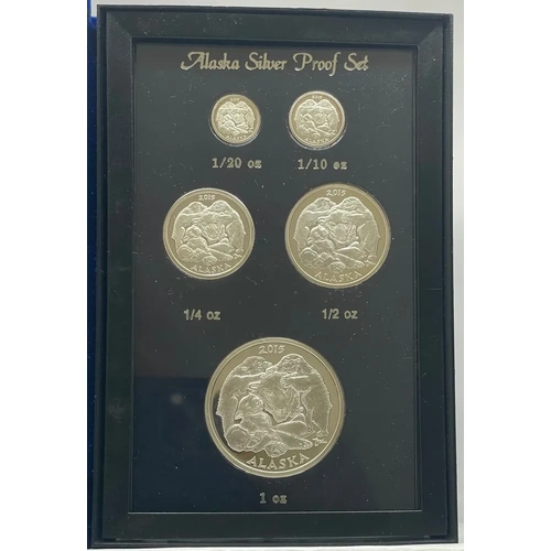 Alaska 2015 Silver Proof Coin Set  