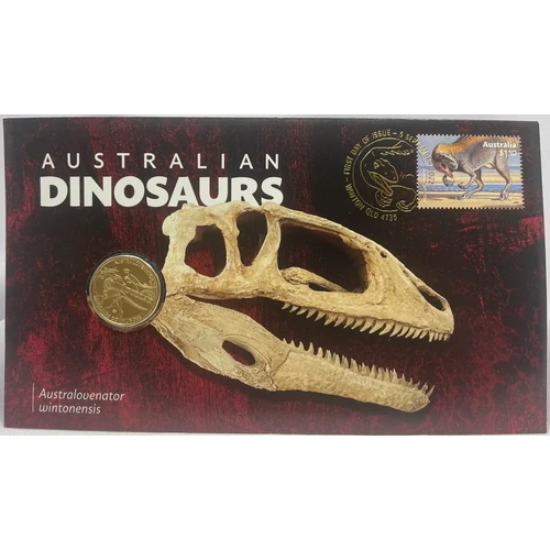 2022 1 Dollar PNC Australian Dinosaurs Australovenator Wintonensis