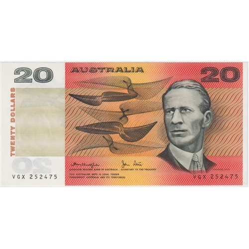 1979 $20 Note OCR-B Serials Knight/Stone VGX Last Prefix R407bL Uncirculated