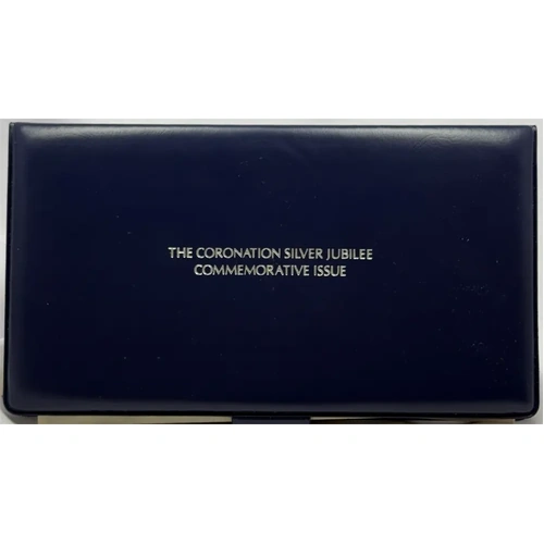 Great Britain 1978 Silver Medallic First Day Cover Coronation Silver Jubilee
