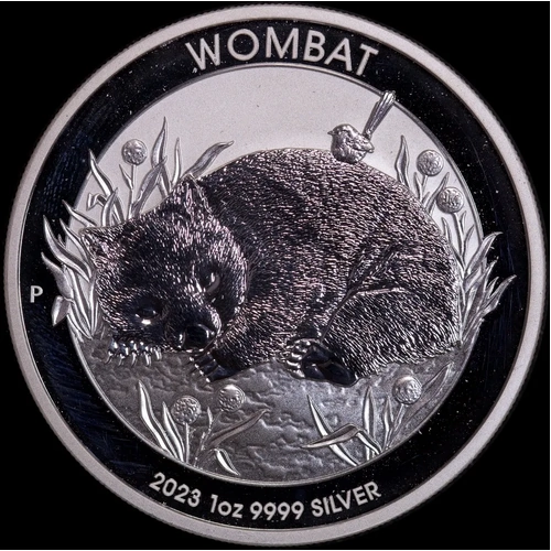 2023 Silver 1 Ounce Uncirculated Coin Wombat