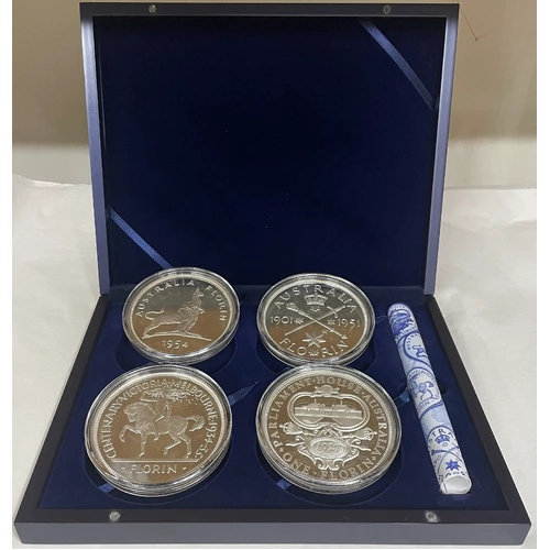 London Mint Commemorative Florin Giant Proof Collection