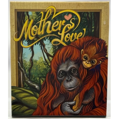 2014 Silver 1/2oz Proof Coin Mother's Love - Orangutan