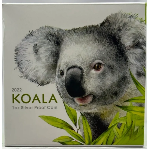 Niue 2022 Silver 1 Ounce Proof Coin Koala