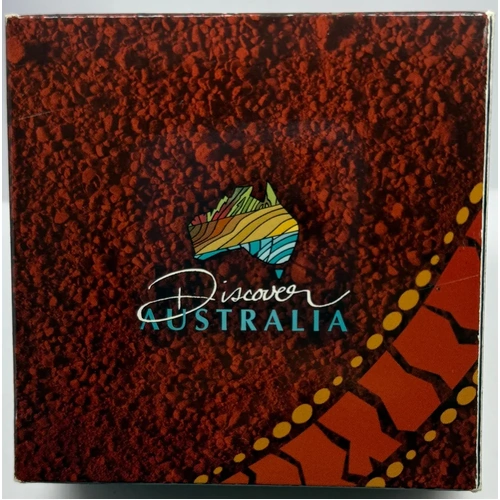 2011 Silver 1 Ounce Proof Coin Discover Australia - Great White Shark