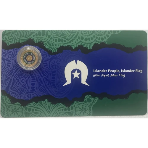 2025 2 Dollar Uncirculated Coin C Mintmark Islander People, Islander Flag