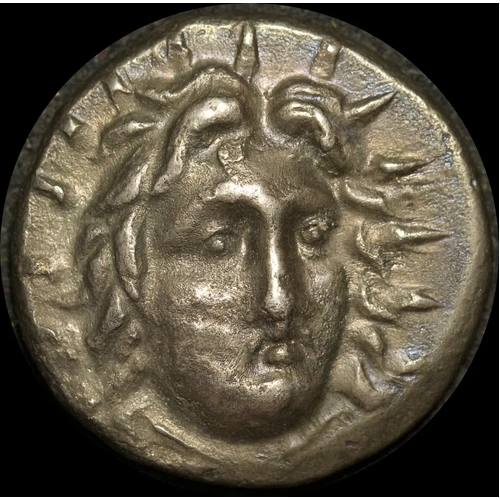 Carian Islands (Rhodes) 250 ~230 B.C Silver Didrachm Agesidamos Extremely Fine