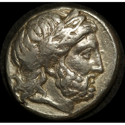 Kingdom of Macedon Philip II Silver Tetradrachm 359 ~ 336 BC good VF
