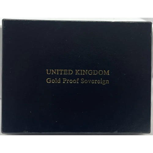 Great Britain 2002 Gold Proof Sovereign 