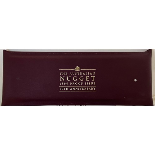 1996 Gold 5 Coin Proof Set Kangaroo Nugget