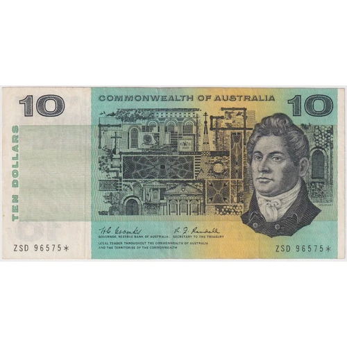 1967 $10 Star Note ZSD First Prefix Coombs/Randall R302sF Very Fine