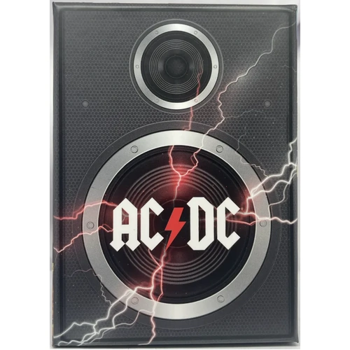 2023 Silver 50 Cent Antiqued Coin AC/DC