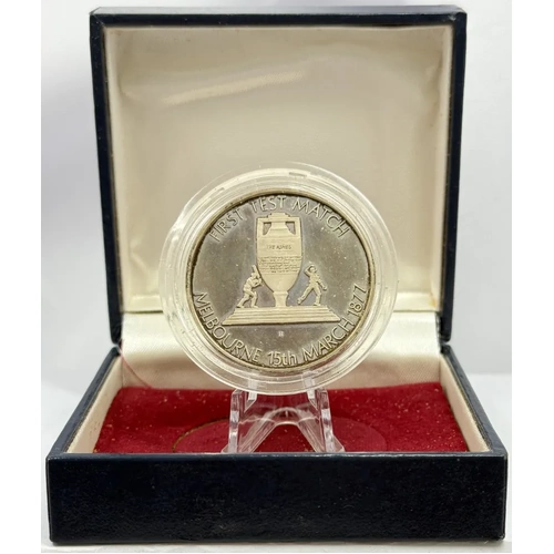 1977 Silver Medallion Centenary of Test Cricket