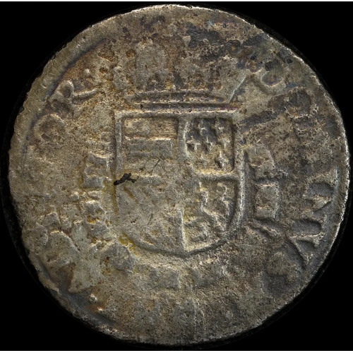 Spanish Netherlands (Brabant) 1567 Silver Half Burgundian Daalder ex Batavia shipwreck Very Fine