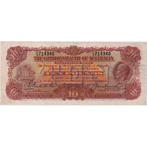 1927 Ten Pound Riddle/Heathershaw R55 good VF
