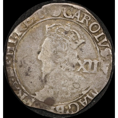 1643 ~ 1646 Silver Shilling Charles I Group F S#2800 Fine