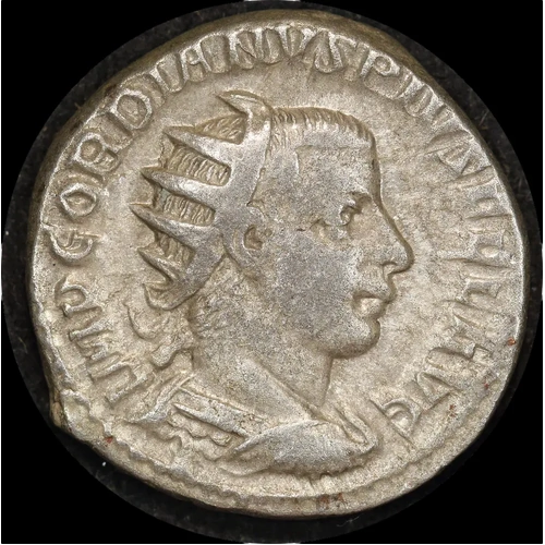 Ancient Rome (Imperial) 242-244AD Gordian III Silver Antoninianus RIC IV 216 Very Fine