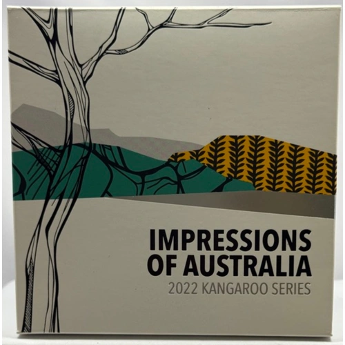 2022 Silver 1 Dollar Proof Coin Impressions of Australia