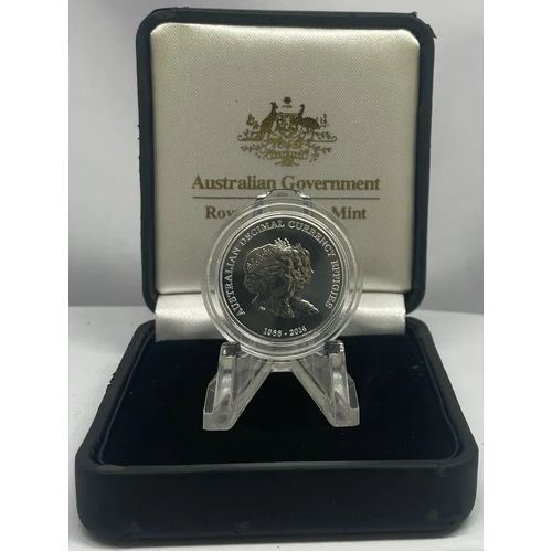2013 Fine Silver 1 Dollar Proof Coin Australian Effigies Maklouf