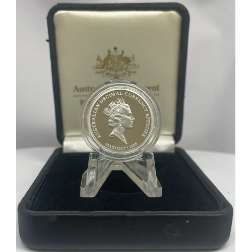 2014 Fine Silver 1 Dollar Proof Coin Australian Effigies
