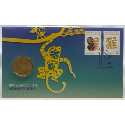 2016 1 Dollar PNC Lunar Year of the Monkey