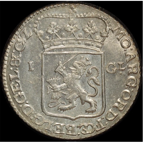 Netherlands (Gelderland) 1786 Silver Gulden Uncirculated