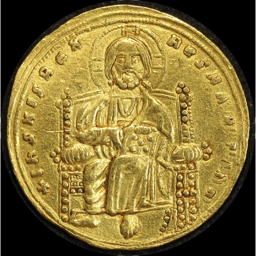 Ancient Byzantine 1028 ~ 1034 Gold Histamenon Nomisma Romanos III Argyros S# 1819 about VF