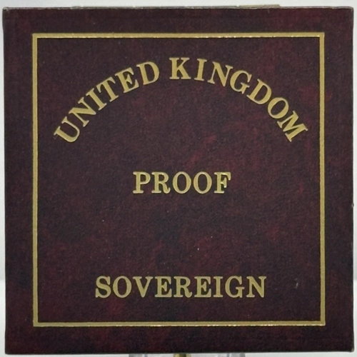 1993 Gold Proof Sovereign Elizabeth II S# SC2
