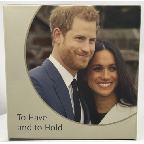 2018 Gold Proof Five Pounds Elizabeth II S# L65 Royal Wedding