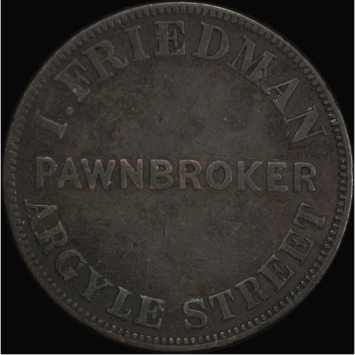 Friedman 1857 Copper Penny A# 134 Fine