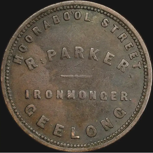 Parker Undated Copper Penny A# 417 Fine
