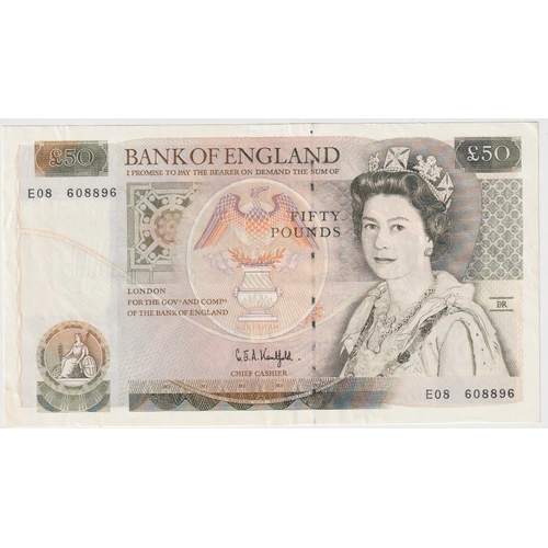 England 1991 50 Pounds P# 381c Extremely Fine