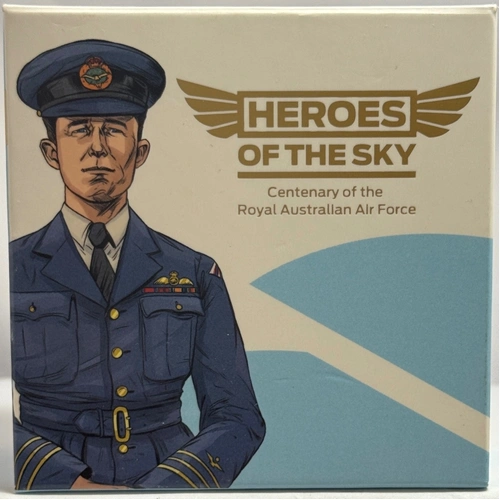 2021 Gold 10 Dollar Proof C Mintmark Heroes of the Sky - Sir Richard Williams