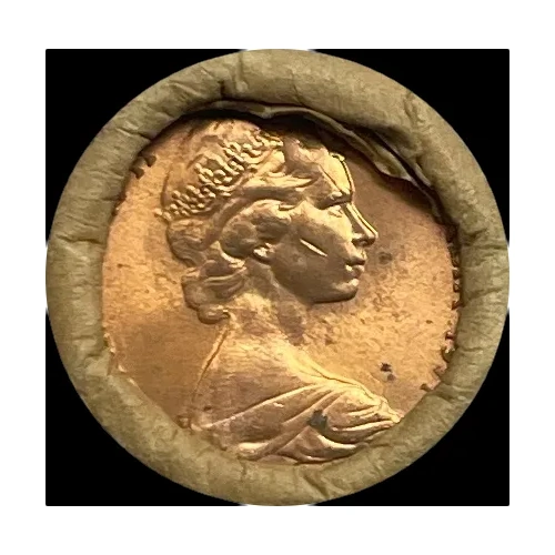 1971 Two Cent RAM Mint Roll Heads / Heads