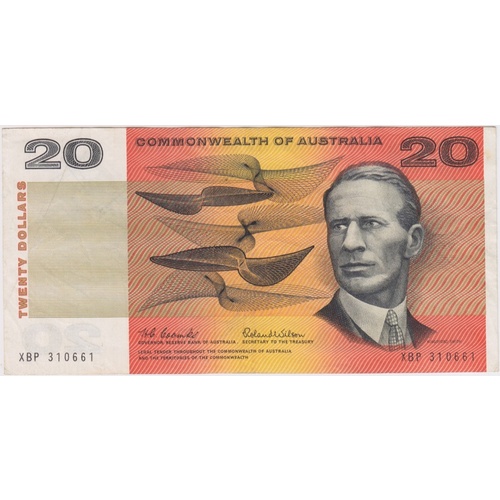 1966 $20 Note Coombs/Wilson XBP Last Prefix R401L Extremely Fine