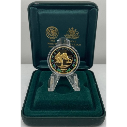 2000 Gold Olympic Proof Coin - Preparation II
