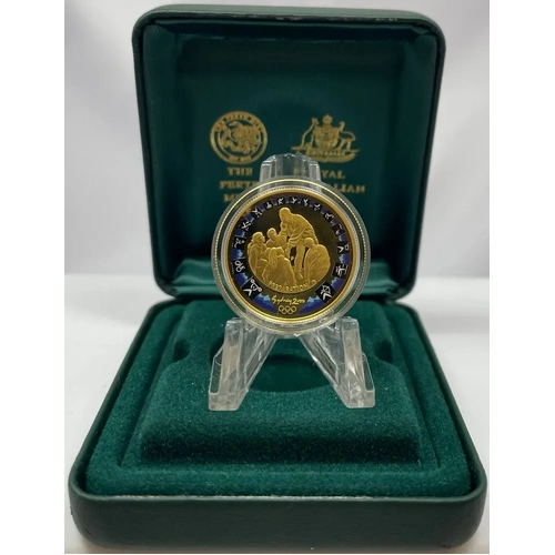 2000 Gold Olympic Proof Coin - Preparation I