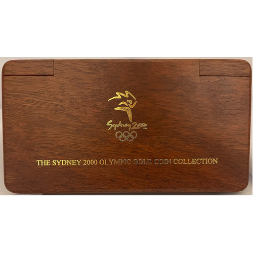 Australia Sydney 2000 Gold Olympic Proof 8 Coin Set 