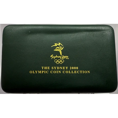 Sydney 2000 Olympic Gold and Silver 3 Proof Coin Set #1 Journey Begins
