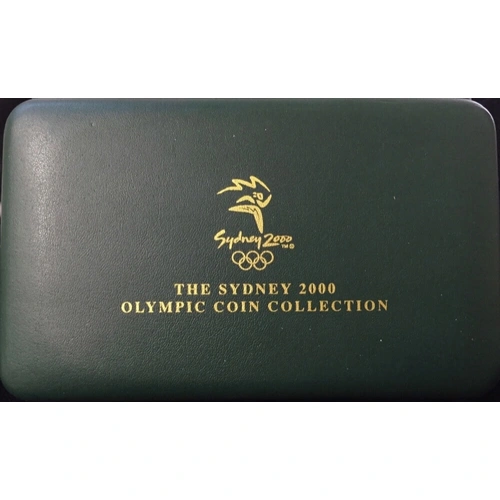 Sydney 2000 Olympic Gold and Silver 3 Proof Coin Set #3 Dedication II