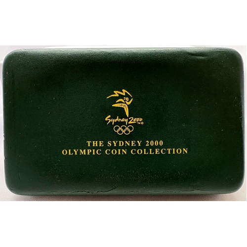 Sydney 2000 Olympic Gold and Silver 3 Proof Coin Set #8 Achievement (Torch)