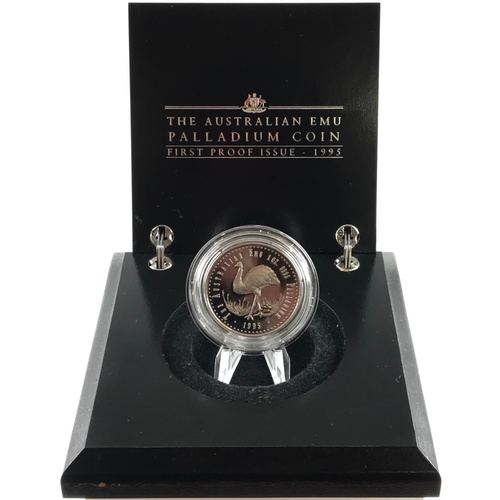 1995 Palladium One Ounce Proof Coin Emu
