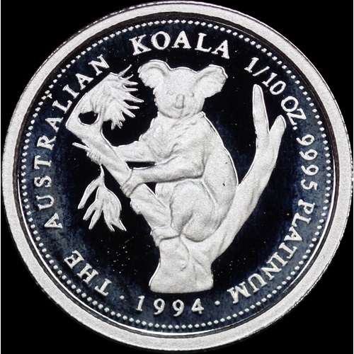 1994 Platinum Tenth Ounce Proof Koala