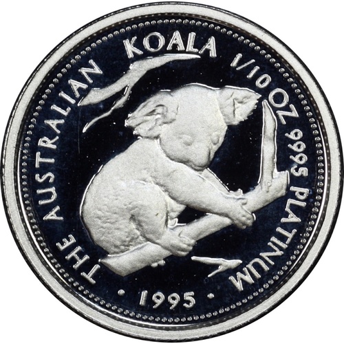 1995 Platinum Tenth Ounce Proof Koala
